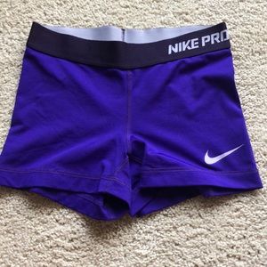 Purple Nike Pros